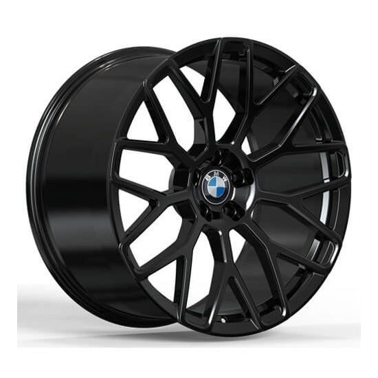 Black forged alloys for bmw