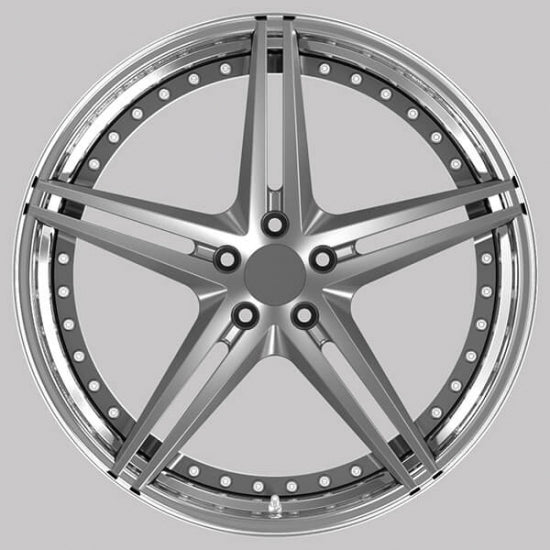 Twin star forged alloys for audi suv