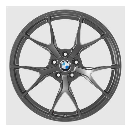 Gloss black 5V spoke alloys