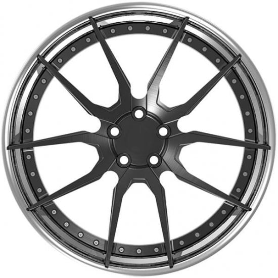 Chrome dish forged wheels for kia