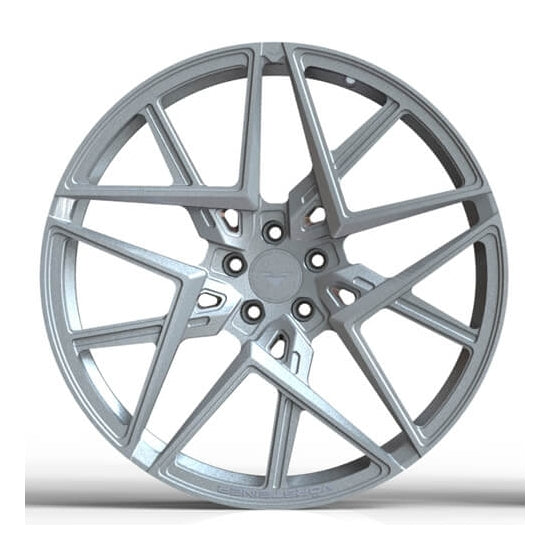 One piece modern multispoke forged wheels for subaru