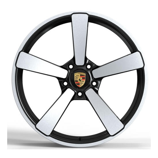 5 spoke forged alloys for porsche