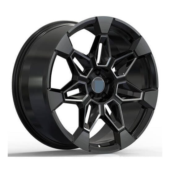 black forged alloys for nissan