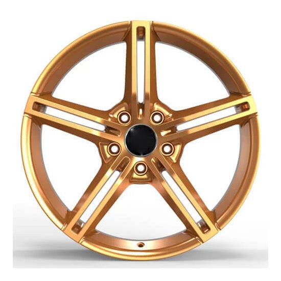 Golden 5 double spoke wheels for audi