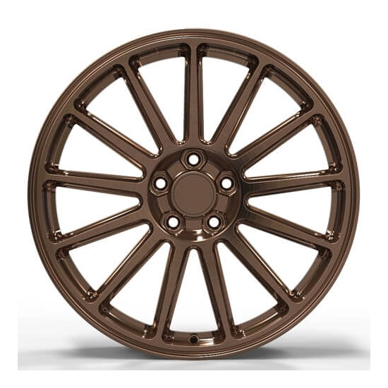 Dark bronze multi spoke alloys for subaru