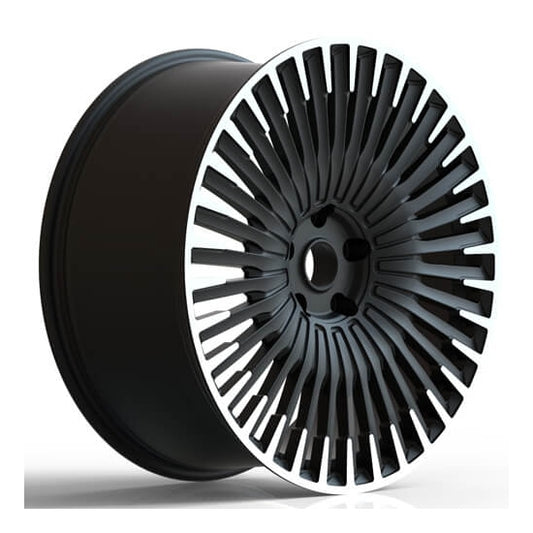 Multispoke custom ofset forged wheels