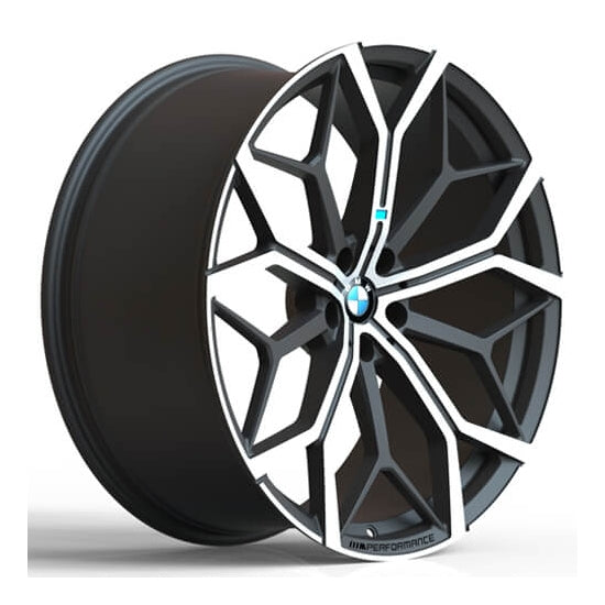 Modern polished forged alloys for bmw