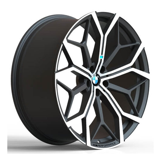 Modern polished forged alloys for bmw