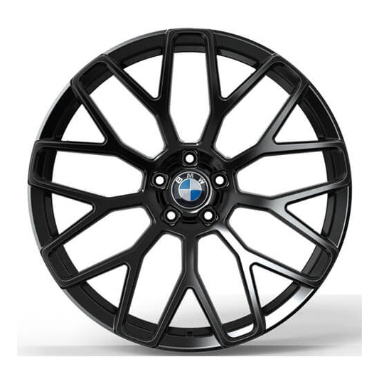 Black forged alloys for bmw