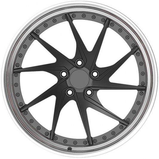 Two piece  deep chrome dish forged alloys for wv suv