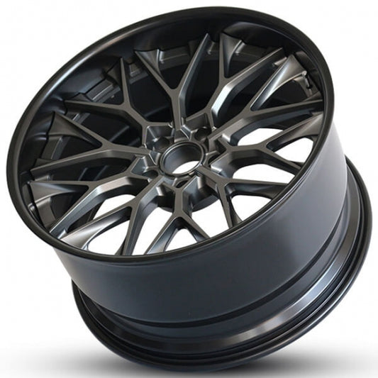 Deep dish multi spoke alloys for toyota