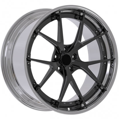 Deep dish forged alloys for mercedes
