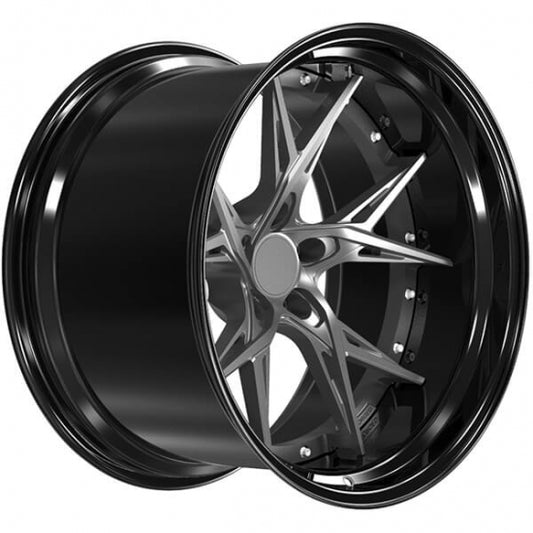 Deep dish forged alloys for audi
