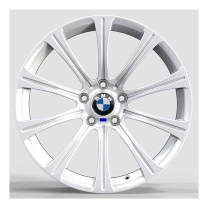 Silver concave alloys for bmw