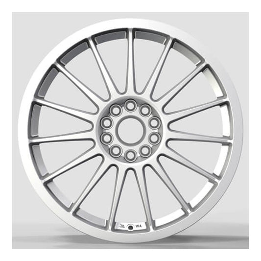 Multi spoke custom offset alloys for vw