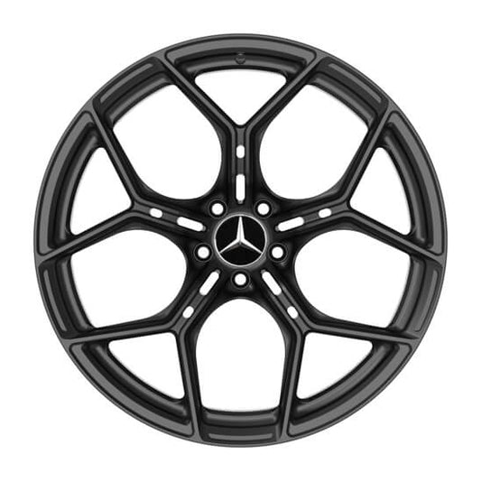 Custom offset forged alloys for mercedes