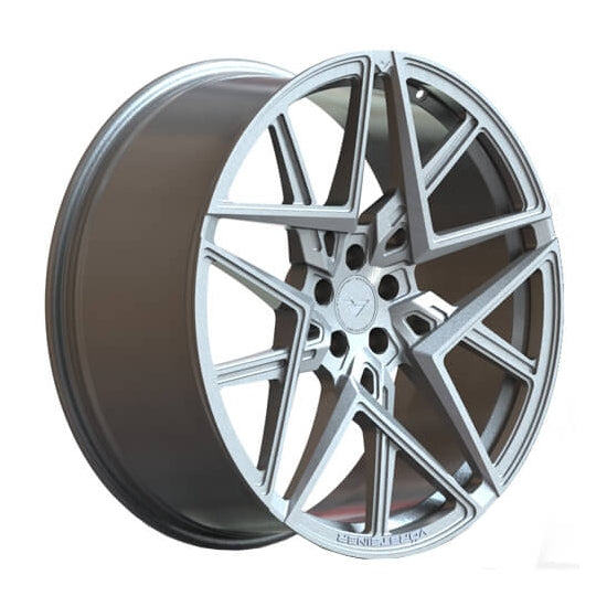 One piece modern multispoke forged wheels for subaru