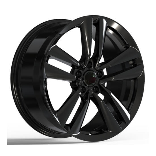5 twin spoke custom offset alloys for bmw and