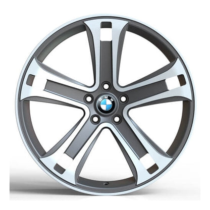 Modern 5 spoke alloys for bmw