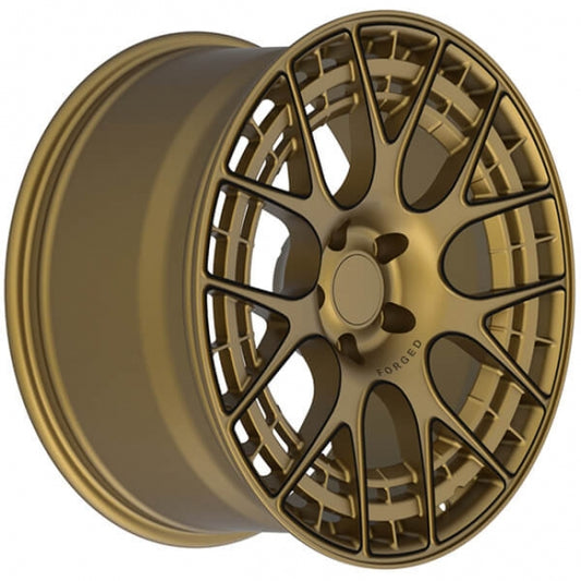 Bronze multi spoke alloys for tesla