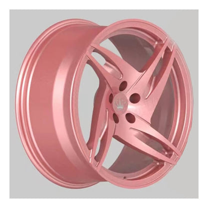 Pink 4 double spoke alloys for smart