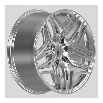 Brushed modern forged star for mb