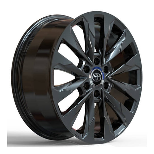 Modern multi spoke forged alloys for toyota