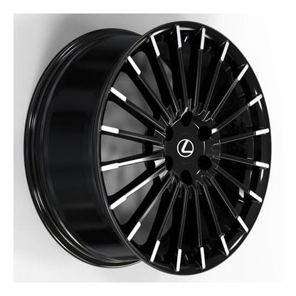 Classic multi spoke alloys for lexus