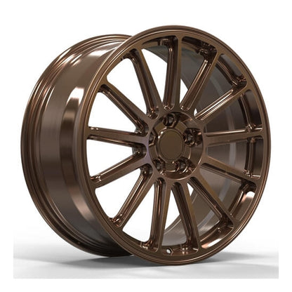 Dark bronze multi spoke alloys for subaru