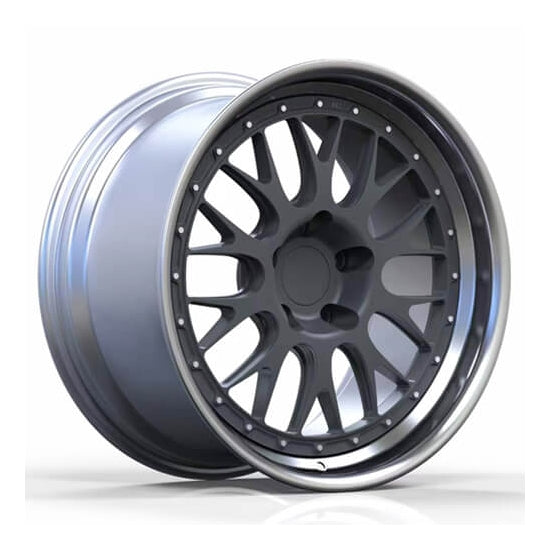 Two piece deep dish alloys for audi